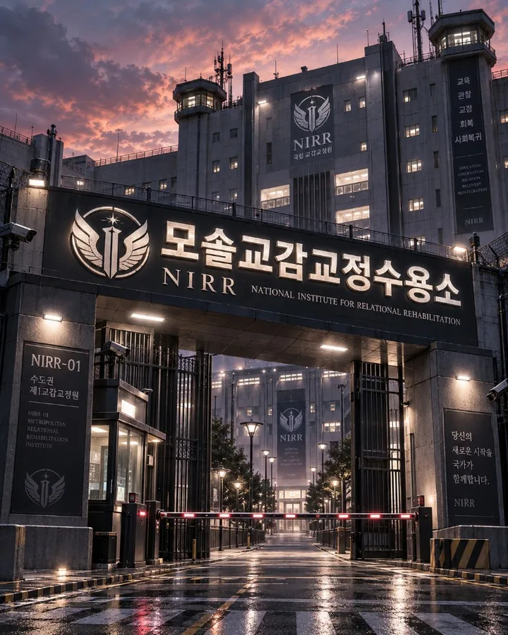 《모솔교감교정수용소》 - 수용소 규칙 커버